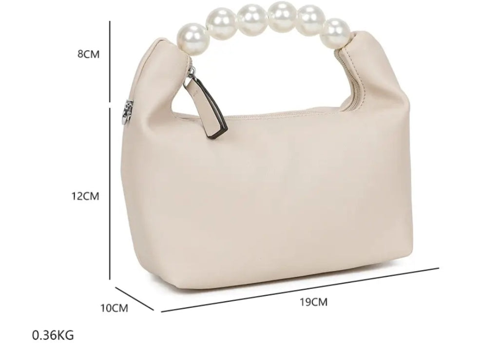 Bolso Pearl beige