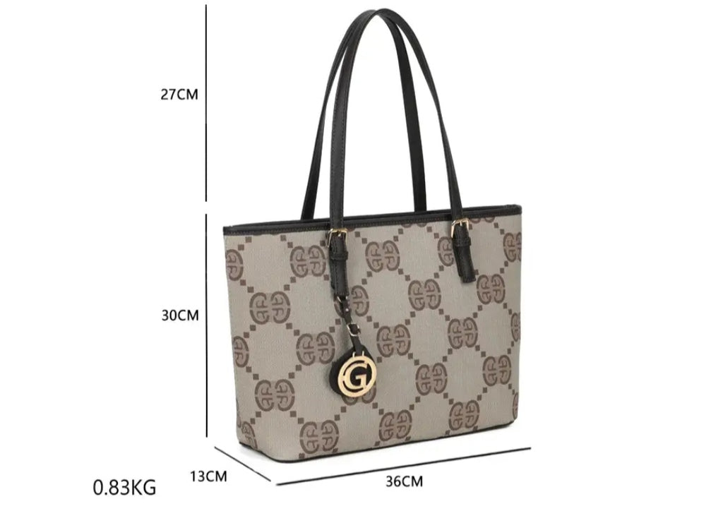 Bolso Cabas marrón