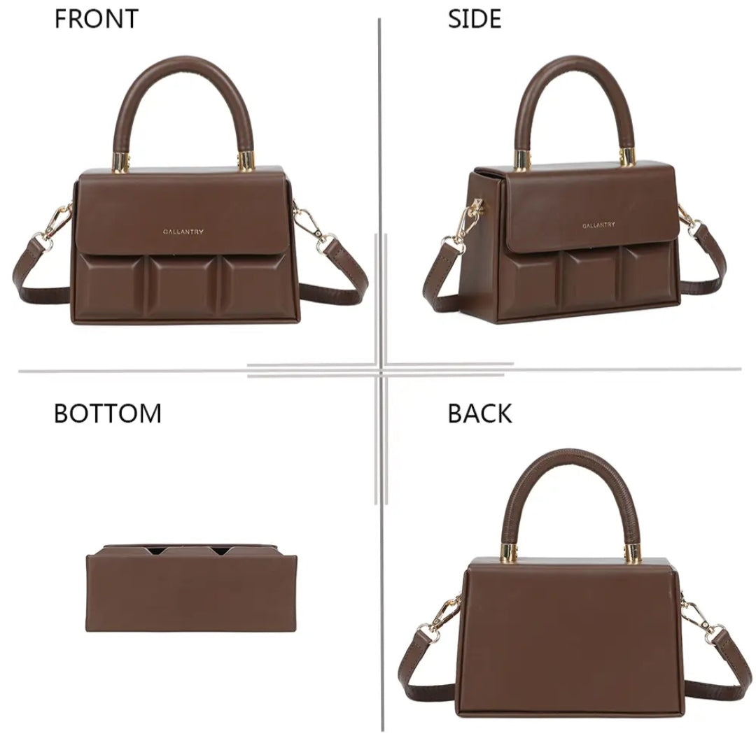 Bolso chocolate marrón