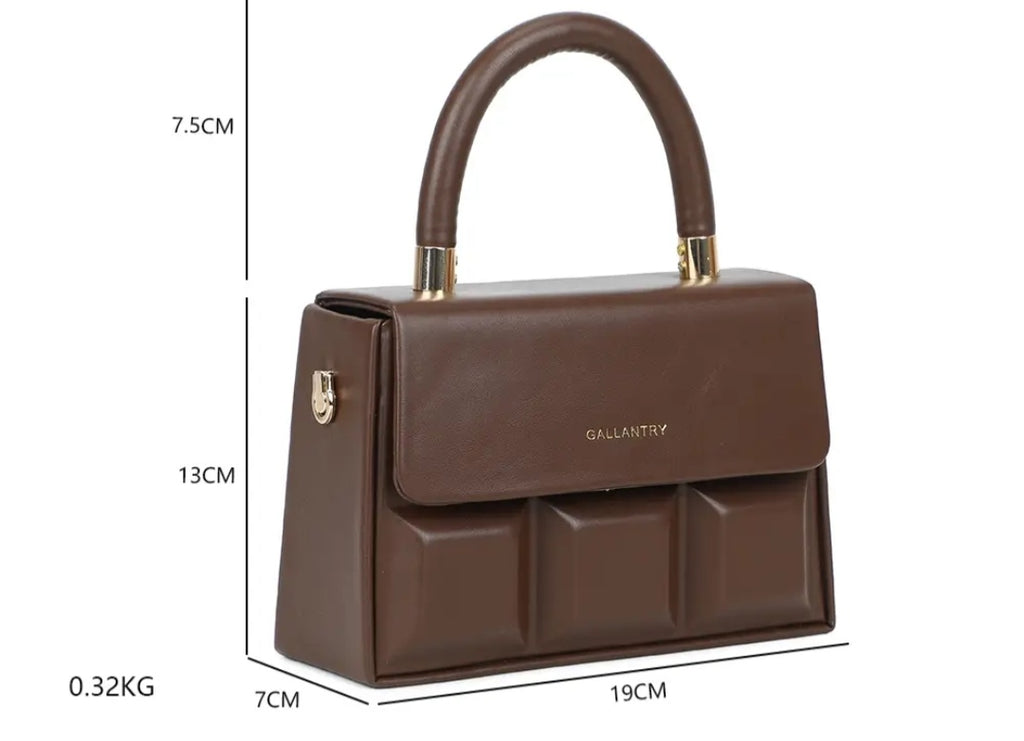 Bolso chocolate marrón